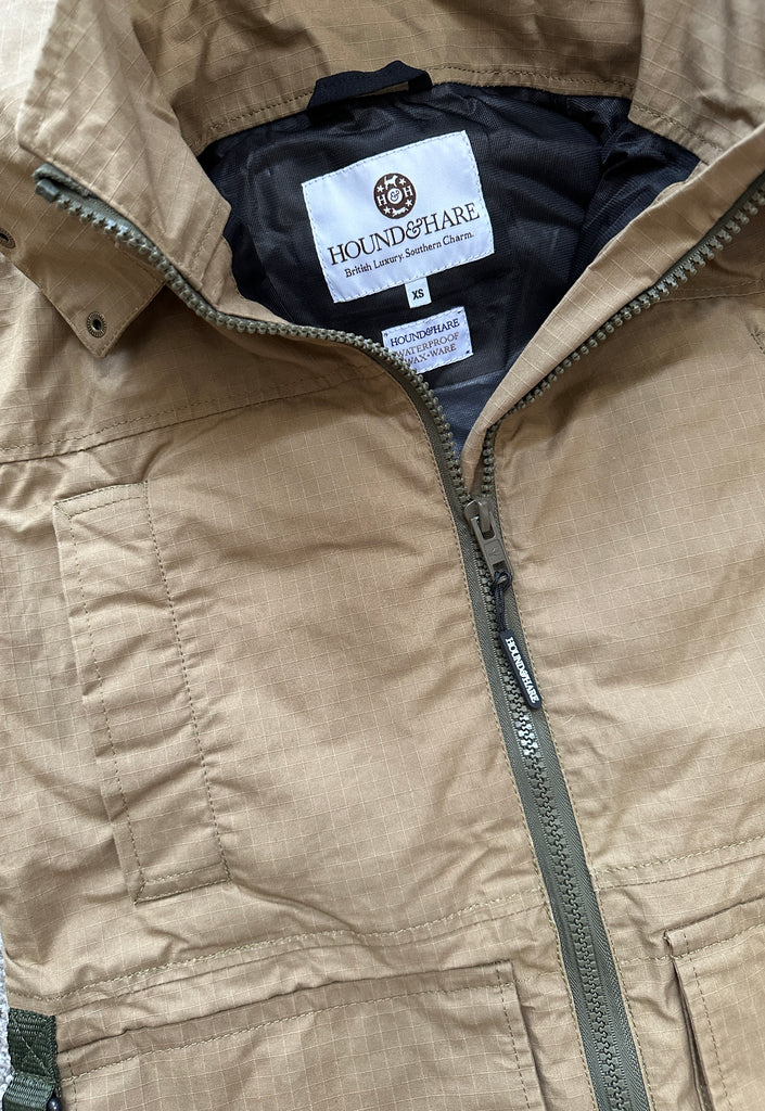 Hound & Hare Limited Edition Cumberland Jacket - Tan Ripstop (Now Available) - Hound & Hare