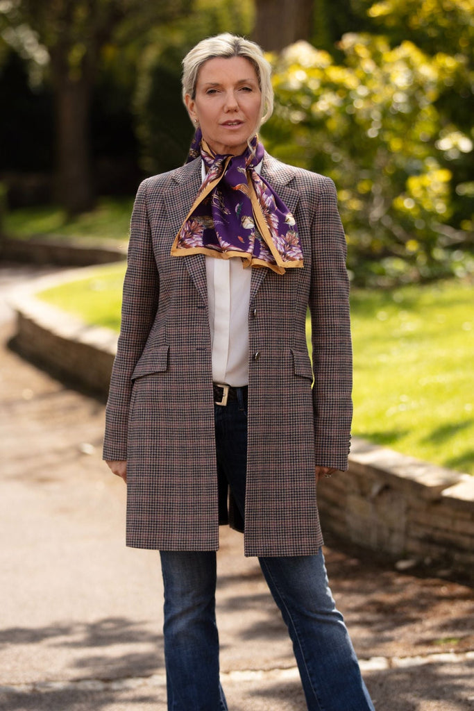 Grouse Misconduct - Aubergine & Gold - Hound & Hare