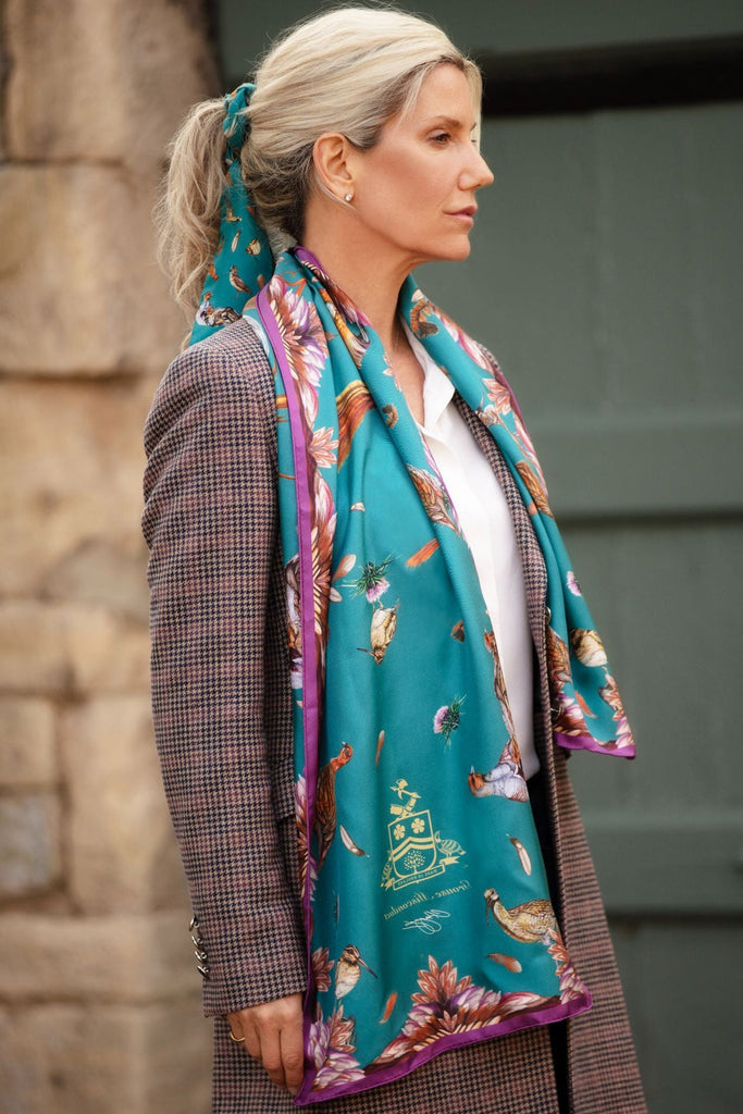 Grouse Misconduct - Teal & Aubergine - Hound & Hare