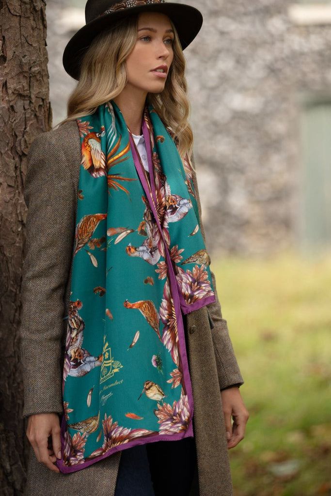 Grouse Misconduct - Teal & Aubergine - Hound & Hare