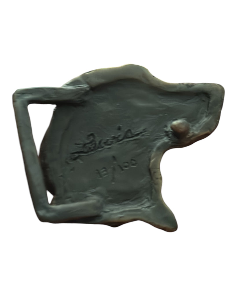 Liz Lewis x Hound & Hare English Cocker Fine Art Belt Buckle - Hound & Hare