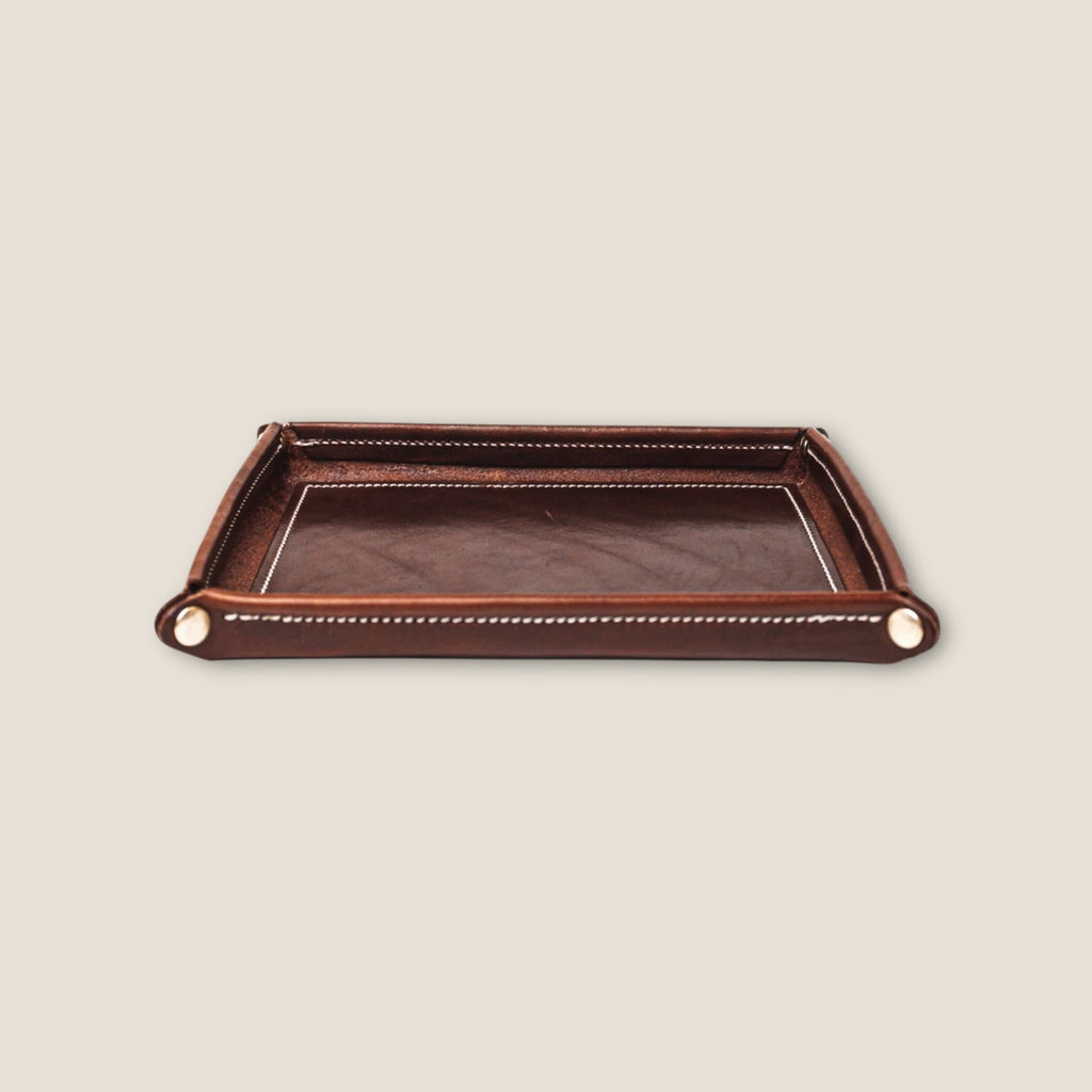 Harness Travel Valet Tray - Kingfisher Leatherworks
