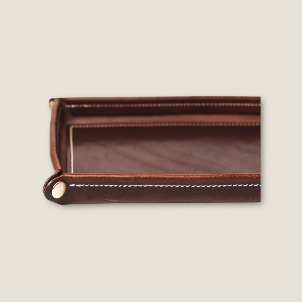 Harness Travel Valet Tray - Kingfisher Leatherworks