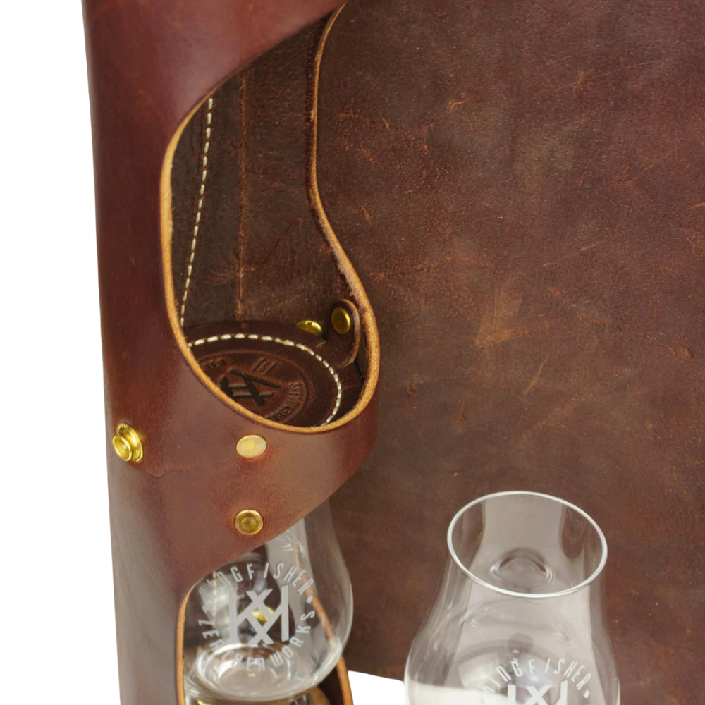 Highland Glass Case - Kingfisher Leatherworks - Hound & Hare