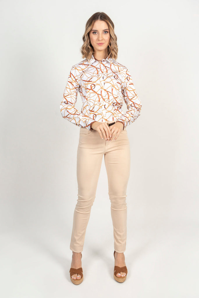 White Chains Luxury Shirt - Hound & Hare