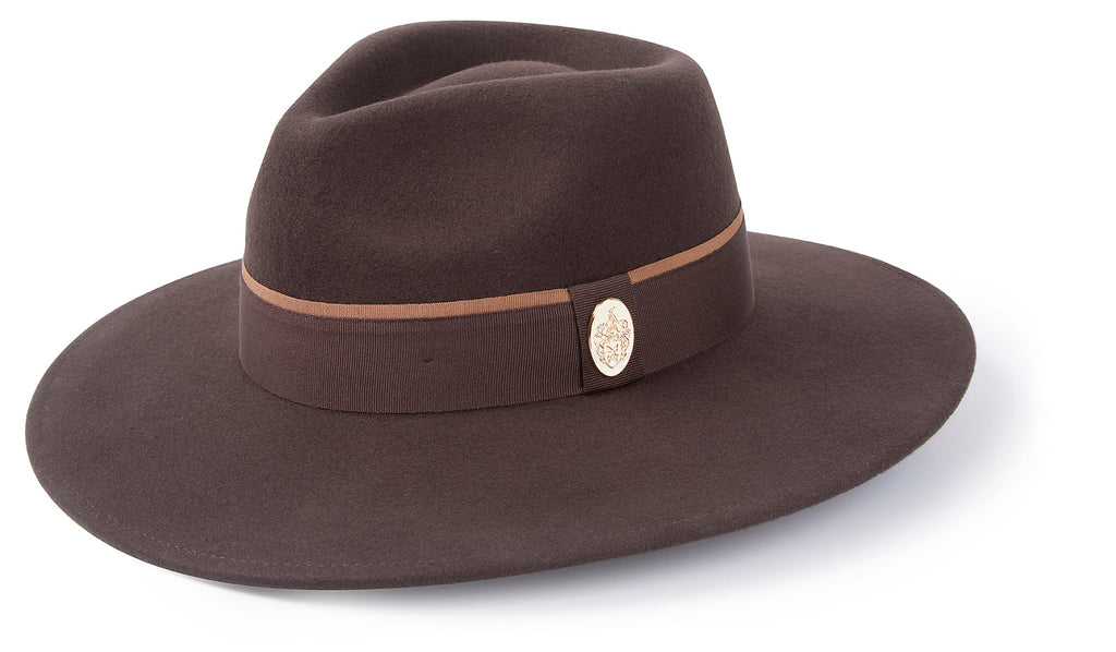 The Oxley Fedora - Dark Brown - Hound & Hare