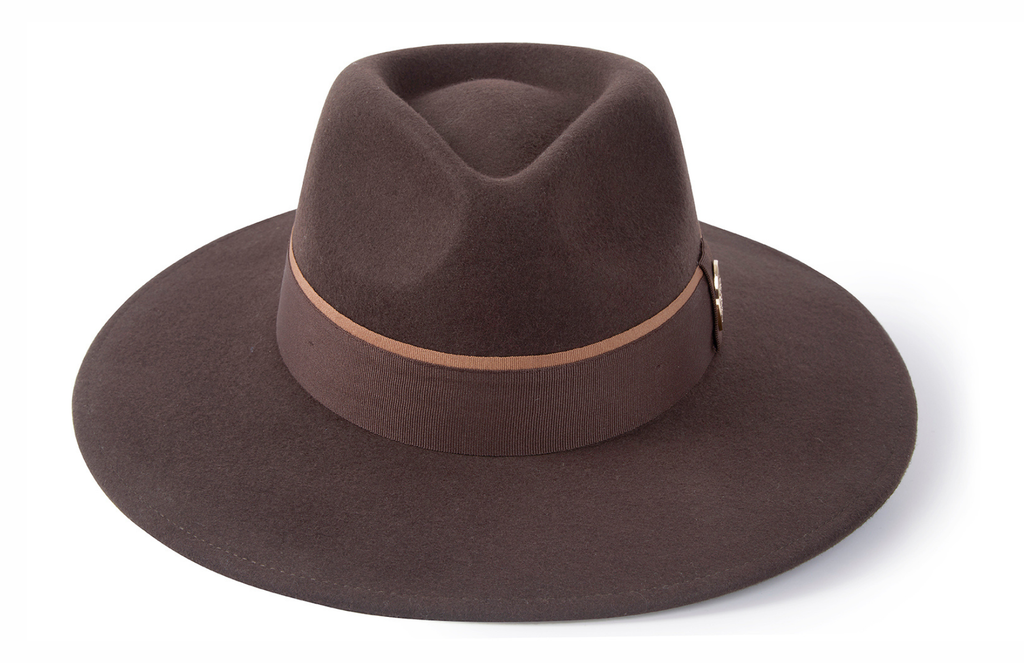 The Oxley Fedora - Dark Brown - Hound & Hare