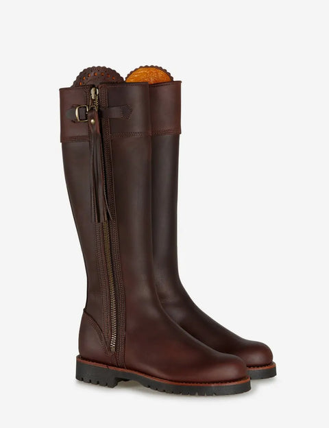 Standard Tassel Boot (Conker) Generous Fit - Penelope Chilvers - Hound & Hare