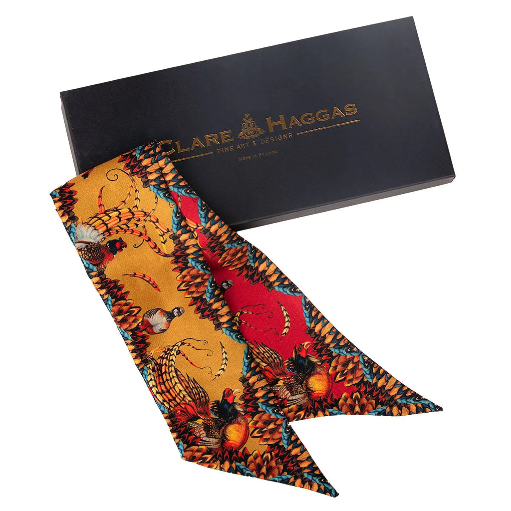 Clare Haggas Game Bird Twillie - Red/Gold - Hound & Hare