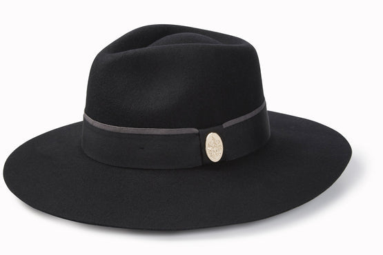 The Oxley Fedora - Black - Hound & Hare