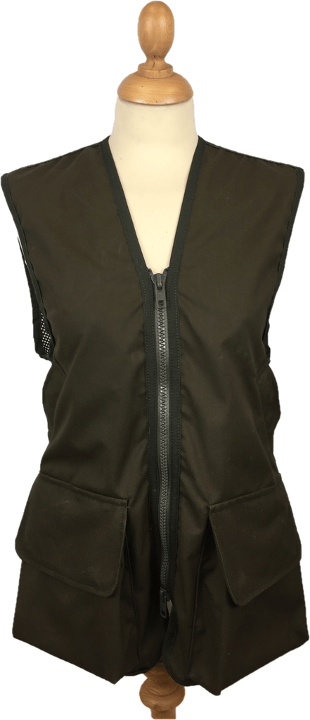 The Albany Upland Vest by Hound & Hare - Green Dry Wax - Hound & Hare