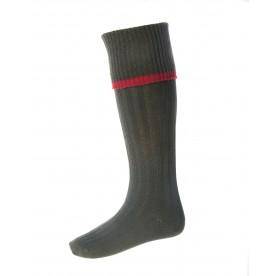 Estate Field Merino Wool Socks with Garter Ties - Hound & Hare