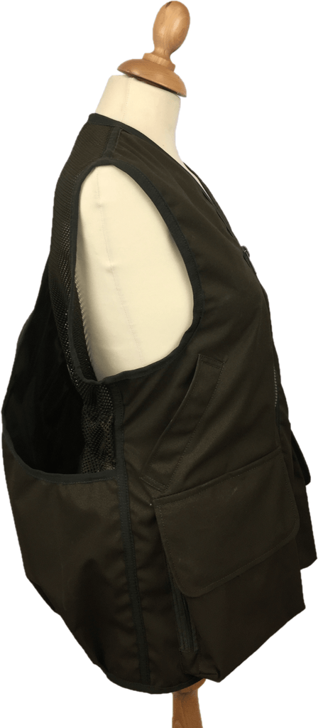 The Albany Upland Vest by Hound & Hare - Green Dry Wax - Hound & Hare