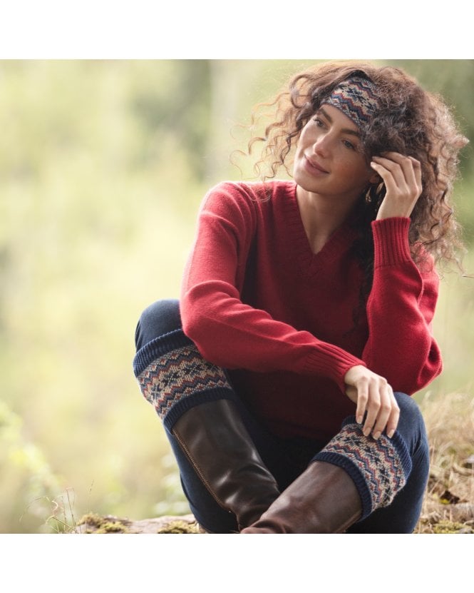 Lady Fairisle Shooting Socks - Hound & Hare