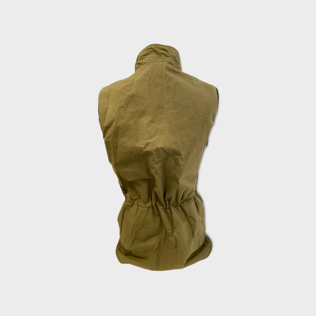 Hound & Hare Lady Douglas Wax Fleece Vest - Dusky Green - Hound & Hare