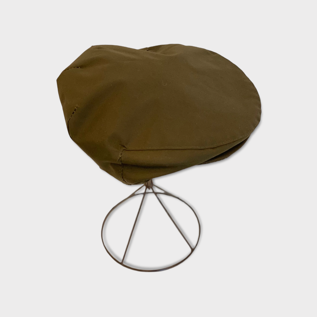 Wax Ware Waterproof Flat Cap - Olive - Hound & Hare