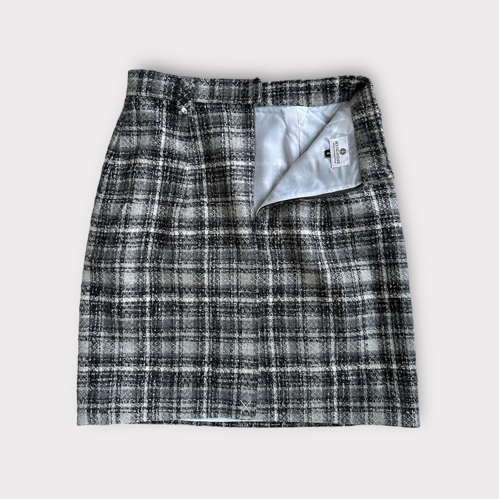 Hound & Hare Boucle Skirt - Black - Hound & Hare