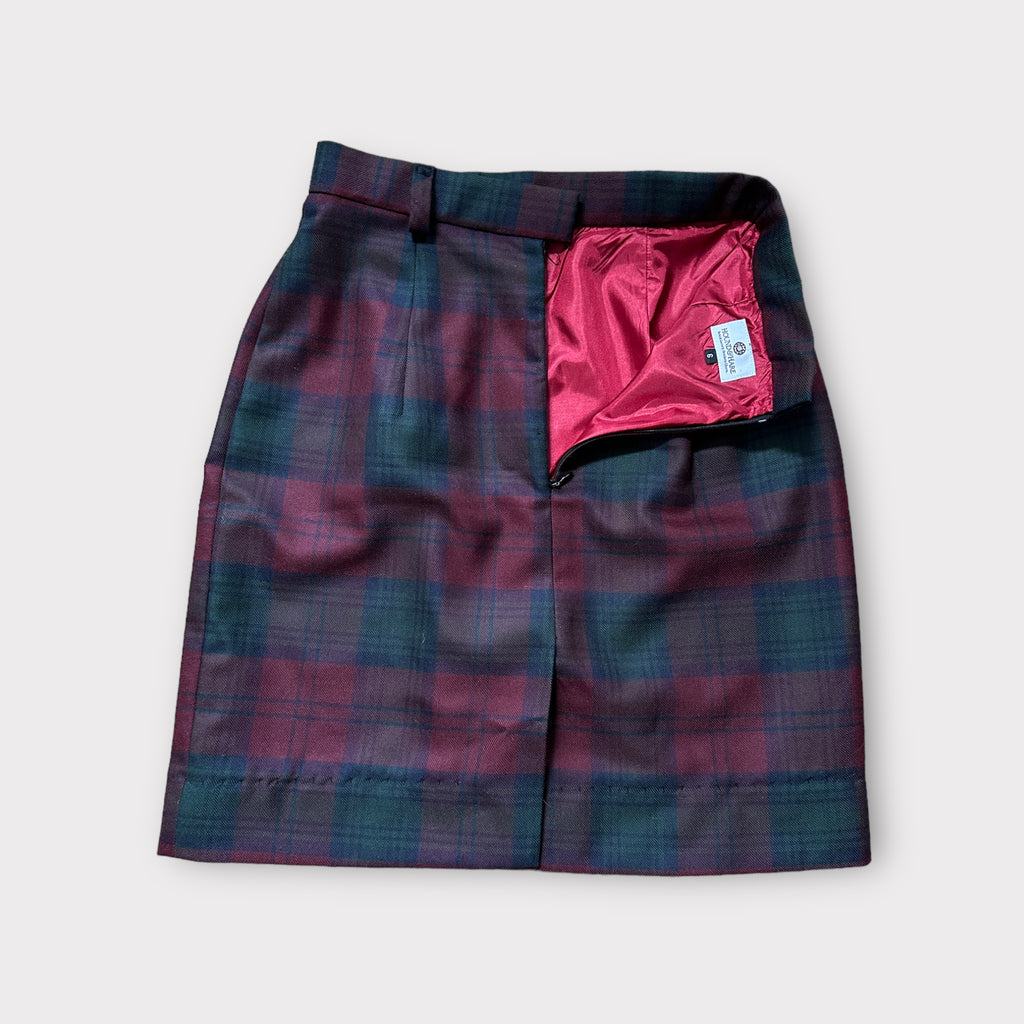 Hound & Hare Tweed Skirt - Tartan - Hound & Hare