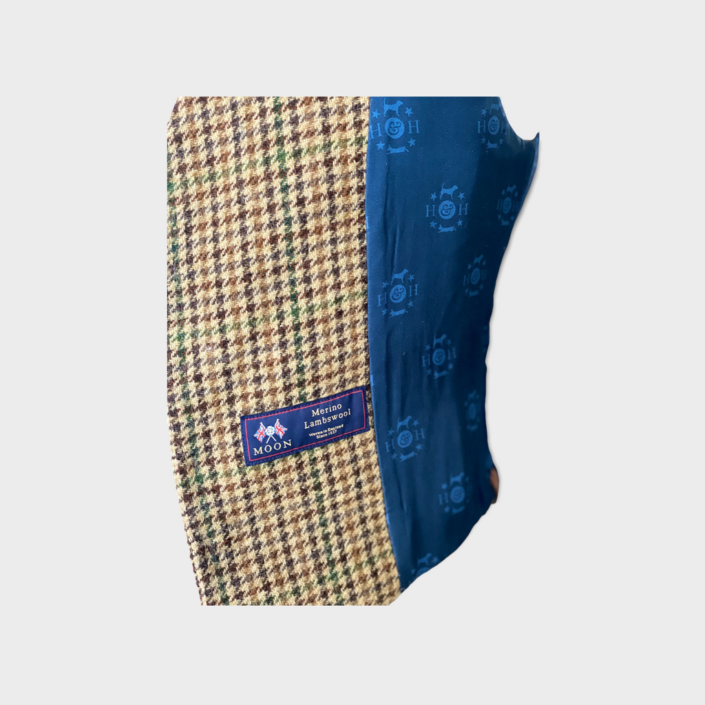 The Dempsey Tweed Waistcoat by Hound & Hare - Gun Check - Hound & Hare