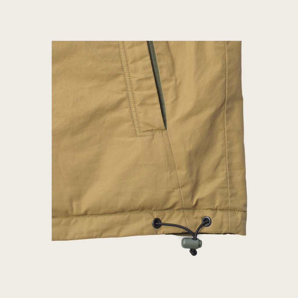 Hound & Hare Men's Douglas Wax Fleece Vest - Khaki - Hound & Hare