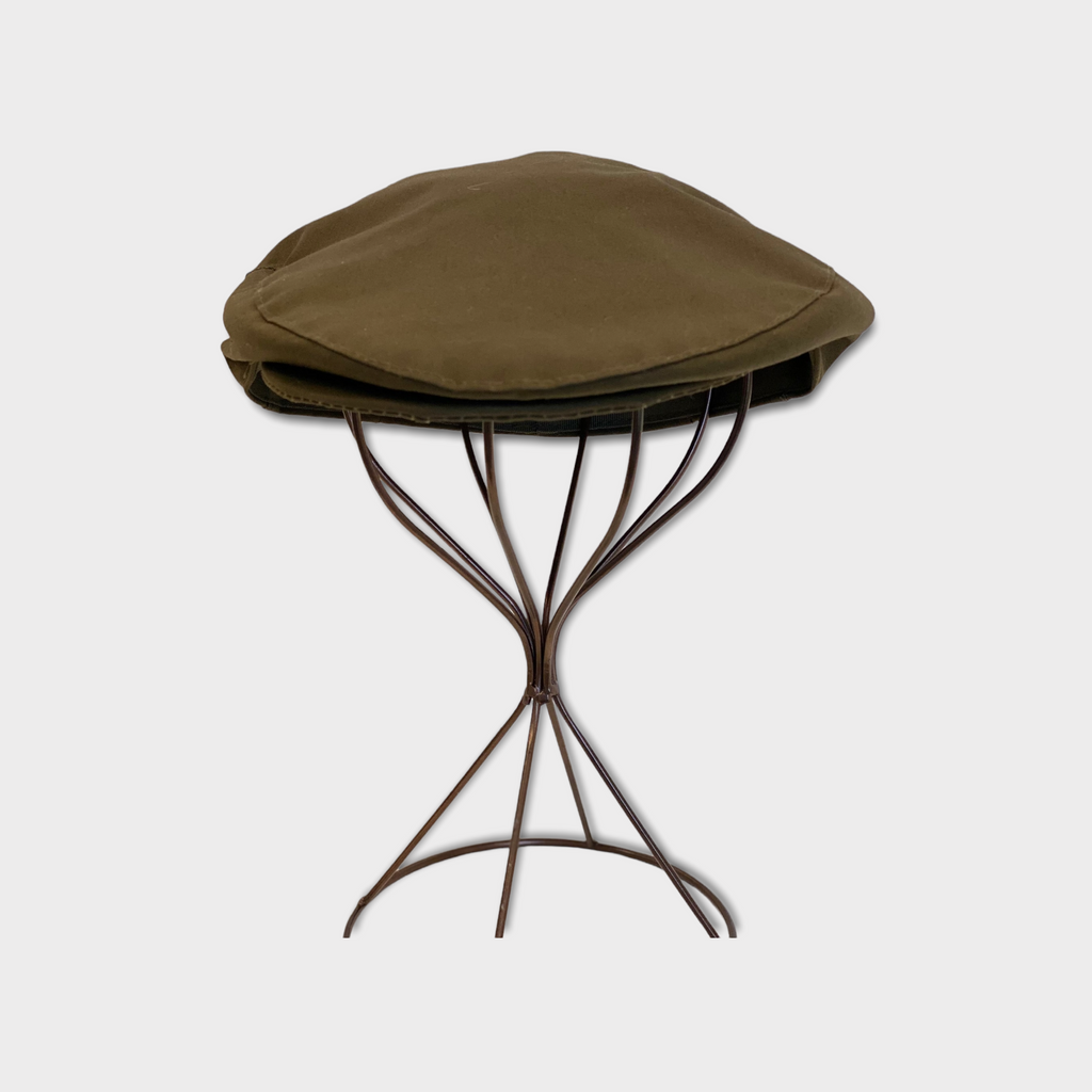 Wax Ware Waterproof Flat Cap - Olive - Hound & Hare