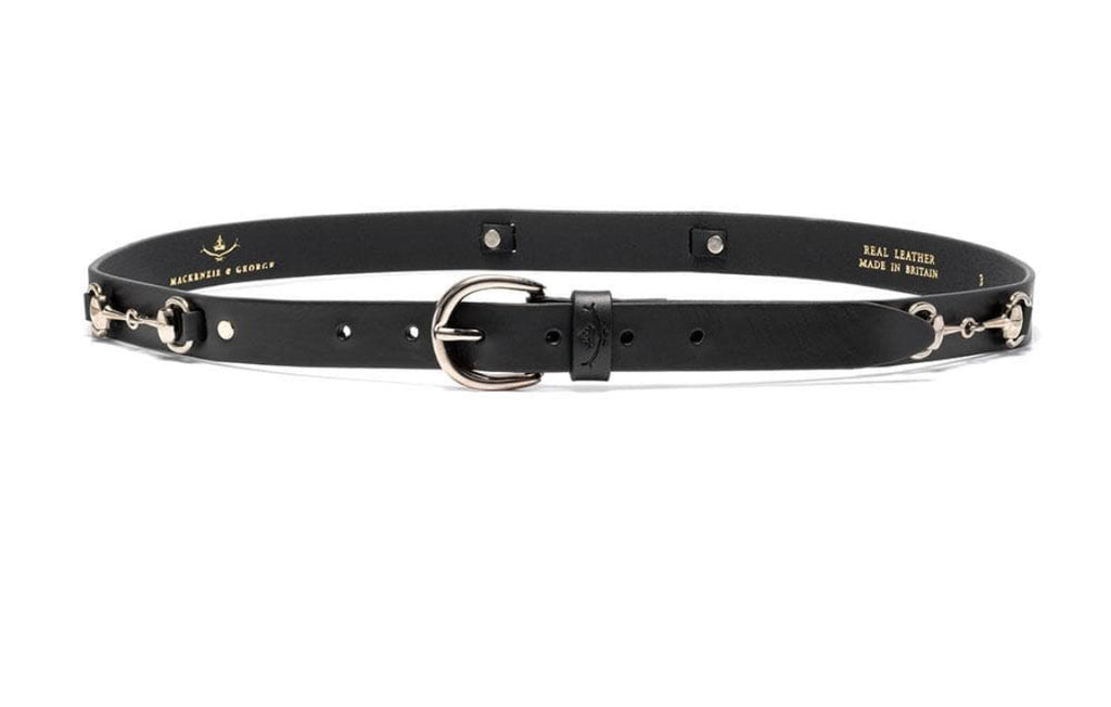 Mackenzie & George Badminton Belt - Black - Hound & Hare