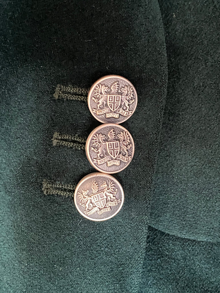 Fiona Pine Green Velvet Jacket - Hound & Hare - Hound & Hare