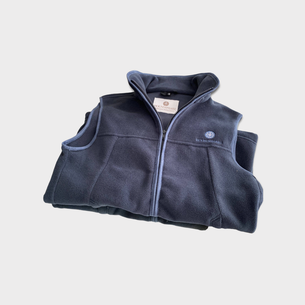 Hound & Hare Men's Fleece Gilet - Bluegrass Blue - Hound & Hare
