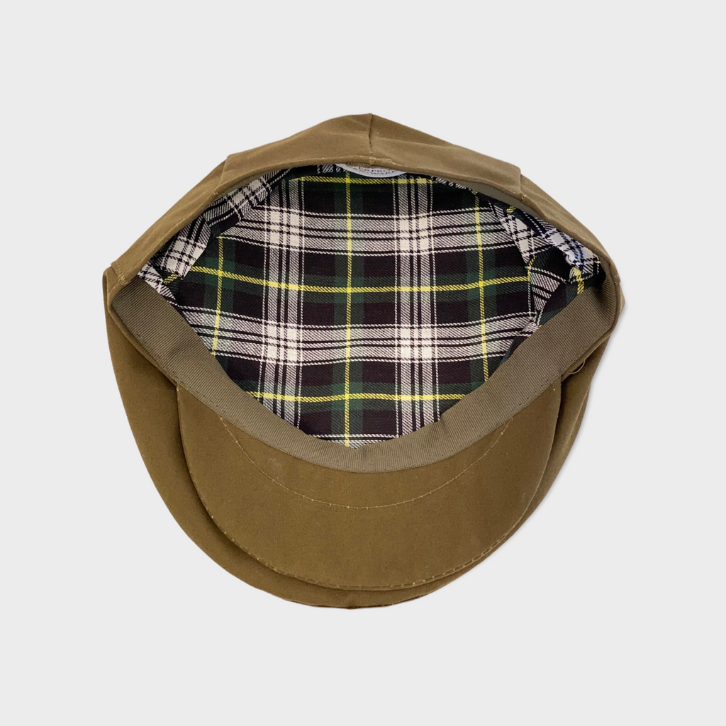 Wax Ware Waterproof Flat Cap - Olive - Hound & Hare
