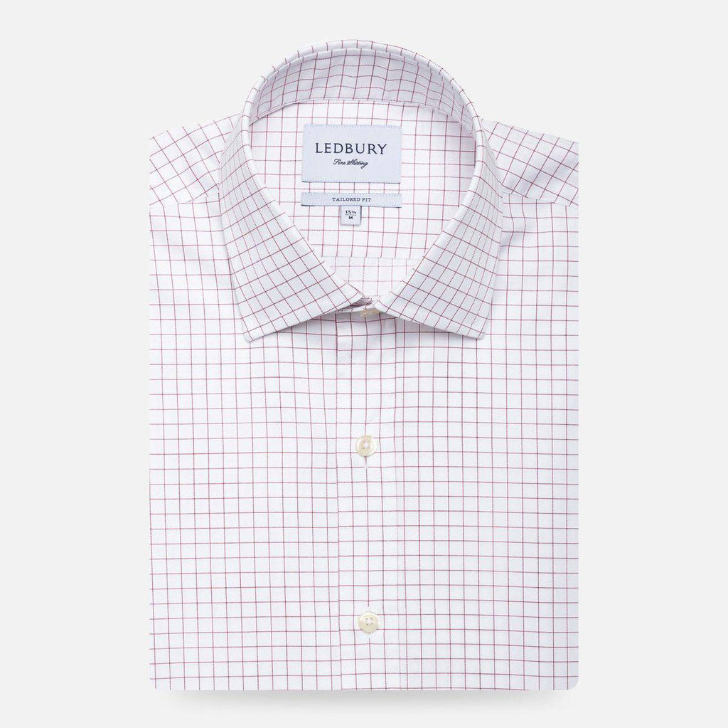 McFadden Windowpane Shirt by Ledbury - Hound & Hare