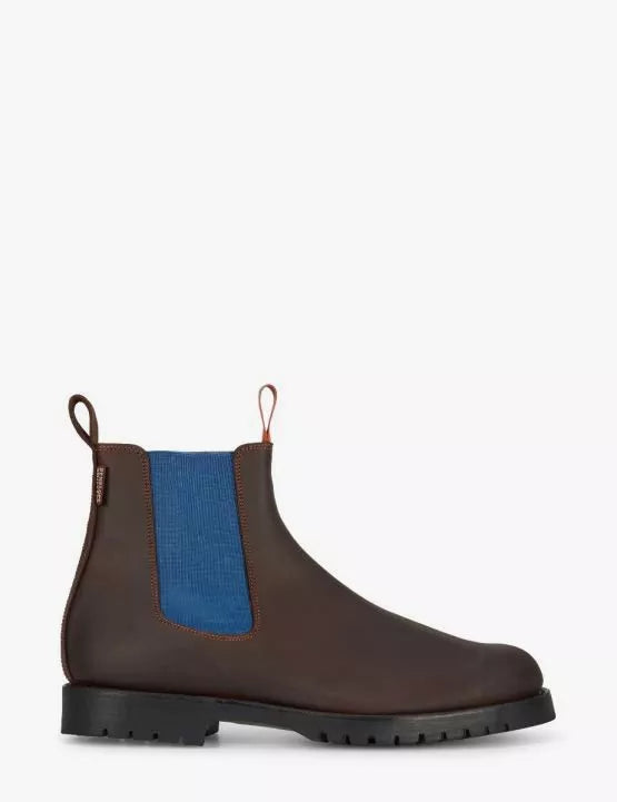 Mens Nelson Boot (Brown/Blue) - Penelope Chilvers - Hound & Hare