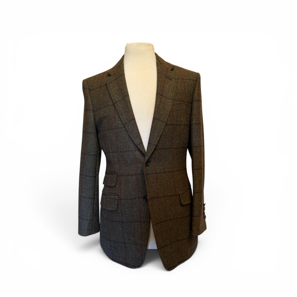 Tweed of Hound & Hare Men's Jacket Personally Tailored by Ermilio