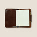Cognac Bison Executive Notebook - Kingfisher Leatherworks