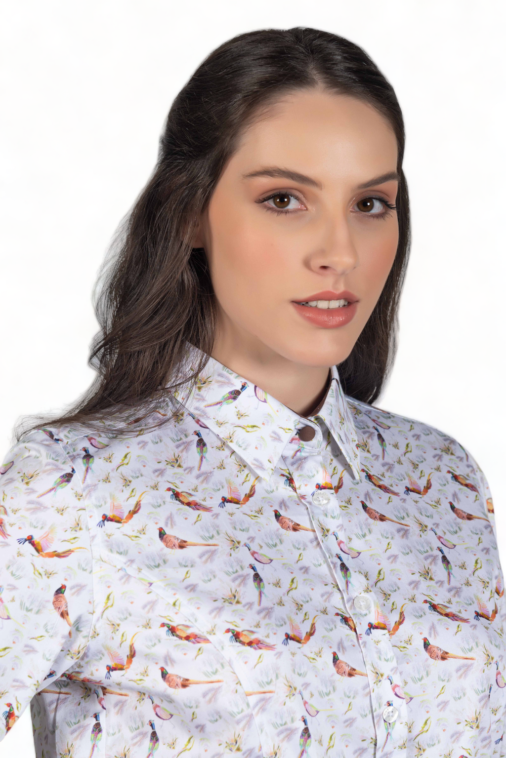 Pheasants Out Luxury Cotton Shirt - Hound & Hare