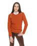 Pheasant Crew Neck Sweater - Rust - Hound & Hare