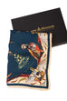 Clare Haggas Classic Best in Show Anniversary Silk Scarf - Petrol - Hound & Hare