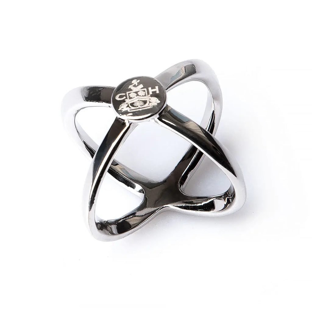 Clare Haggas Scarf Ring in Silver - Hound & Hare