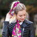 Clare Haggas Game Bird Silk Hair Scrunchie - Hound & Hare