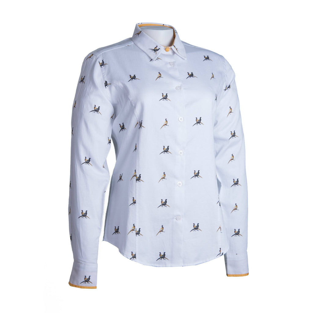 Small Pheasants Luxury Cotton Shirt - Hound & Hare