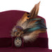 The Chelsworth Fedora (Coque & Pheasant) - Maroon - Hound & Hare