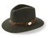 The Sulffolk Fedora (Pheasant Feather Wrap) - Olive Green - Hound & Hare
