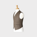 The Dempsey Tweed Waistcoat by Hound & Hare - Brown Herringbone - Hound & Hare