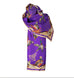 Clare Haggas Classic Best in Show Silk Scarf - Violet - Hound & Hare