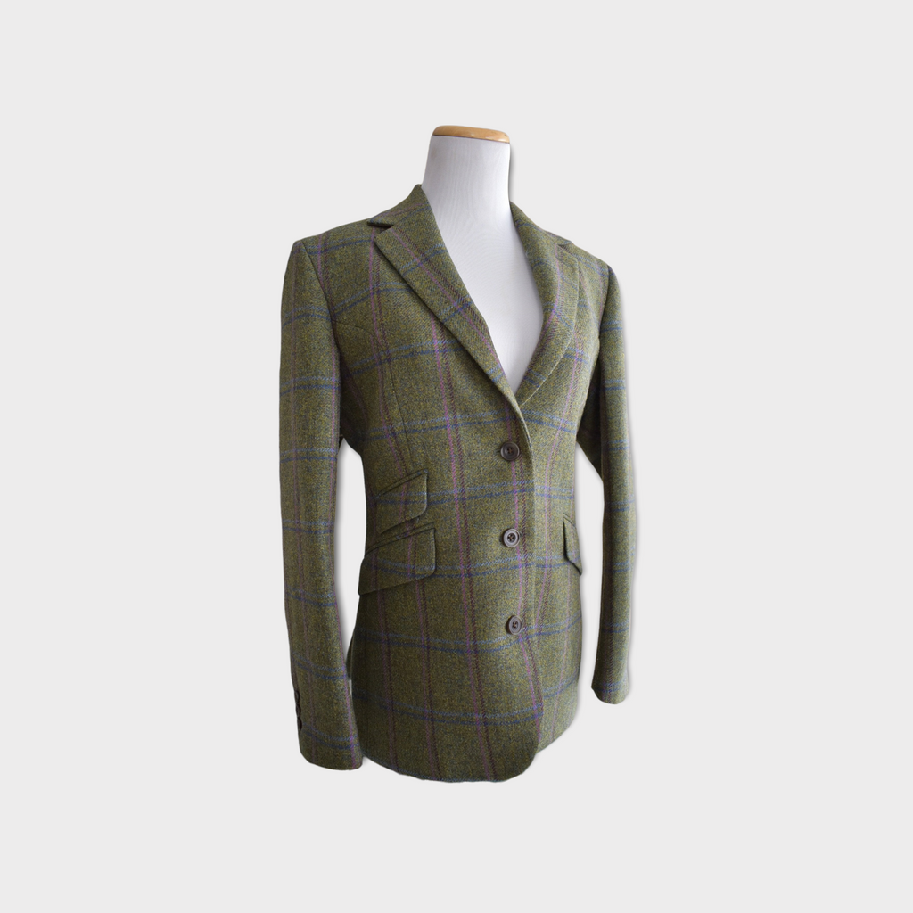 Ladies grey tweed sales jacket