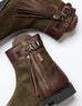 Inclement Cropped Tassel Boot (Seaweed/Conker) - Penelope Chilvers - Hound & Hare