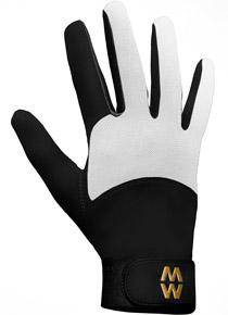MacWet Long Mesh Sports Gloves - Black & White - Hound & Hare