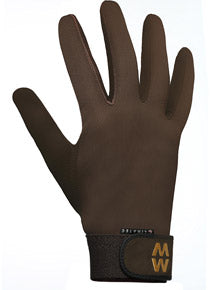 MacWet Long Climatec Sports Gloves - Brown - Hound & Hare